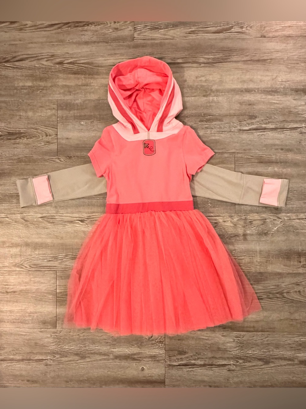 Taylor Joelle Paw Patrol Pink Dress Pilot Sky Size 6 EUC